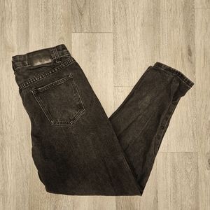 Blue Savvy Jeans Womens Size 7/28 Black Charcoal Demin